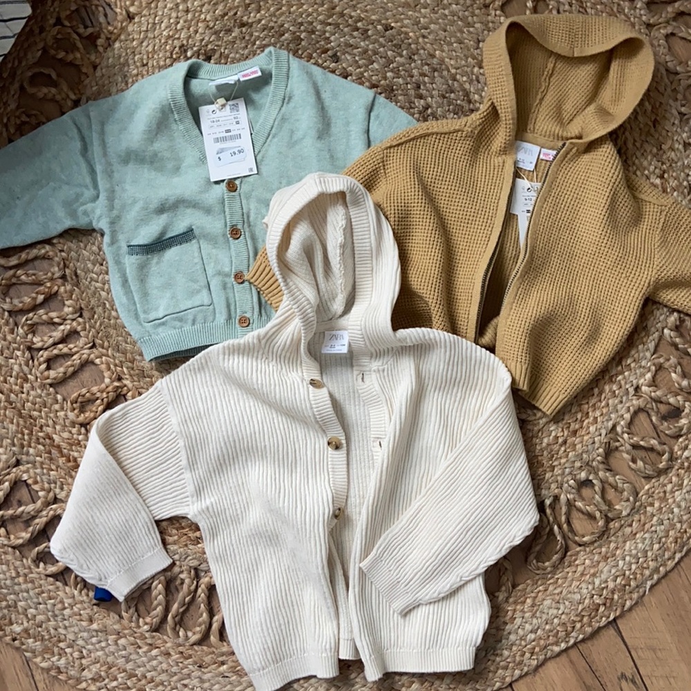 Zara cardigan set